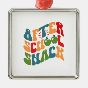 Efter School Snack Julgransprydnad Metall