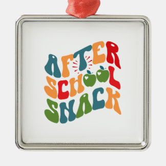 Efter School Snack Julgransprydnad Metall