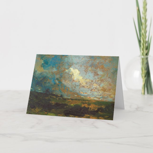 Efter Shower - Edward Mitchell Banister Kort (Framsida)