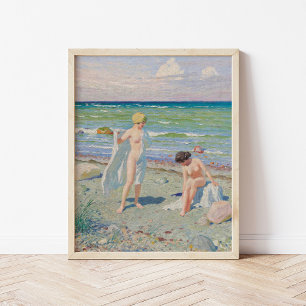 Efter Simman   Paul Fischer Poster