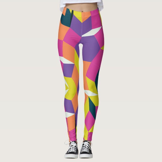 Efter Ski Penrose Mönster Leggings (Framsida)