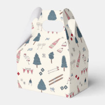 Efter skidfester Vinter Sängkammarparty Presentlåd