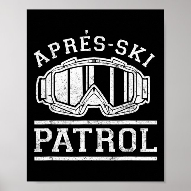 Efter skidinstruktör _1  poster (Framsidan)