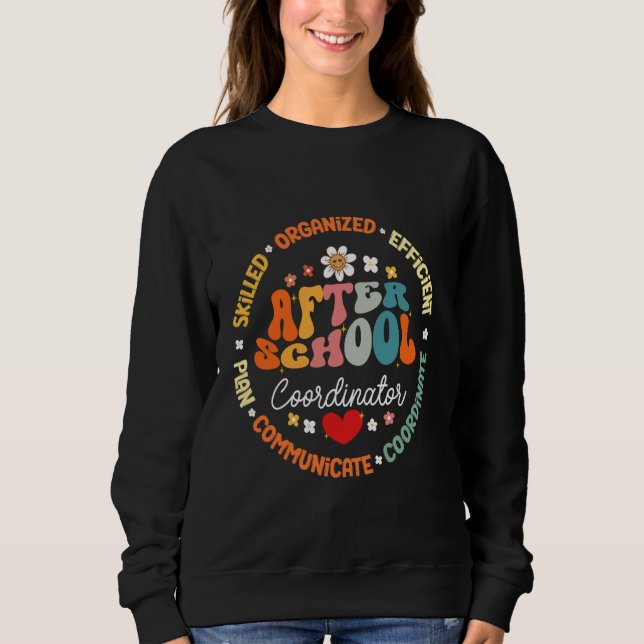 Efter skolkoordinatorns avläsningsvecka tillbaka t shirt (Framsida)