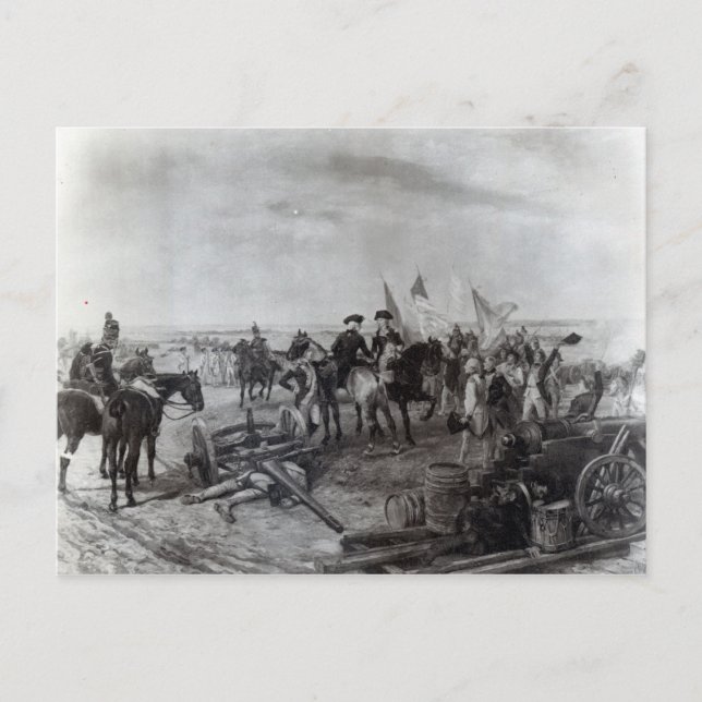 Efter slaget, 1893 vykort (Framsida)