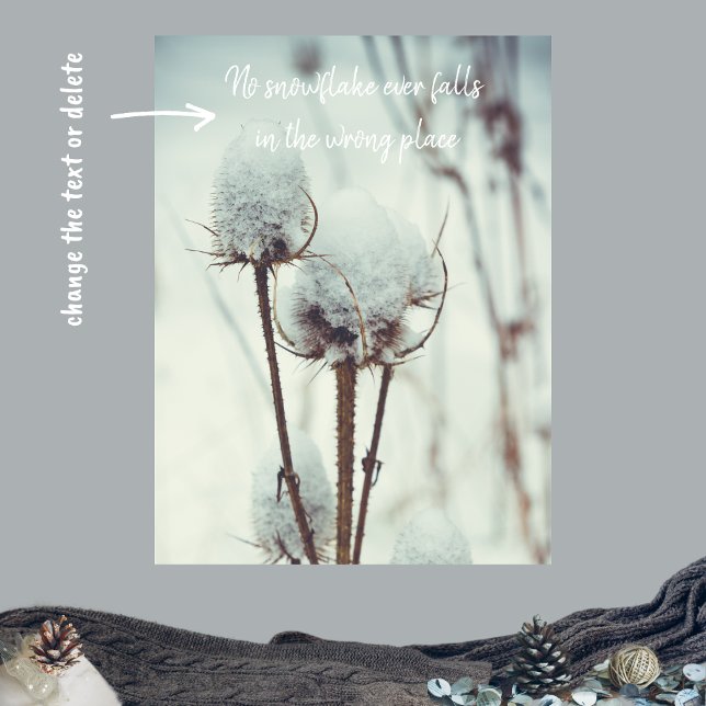 Efter snöfall poster (Skapare uppladdad)