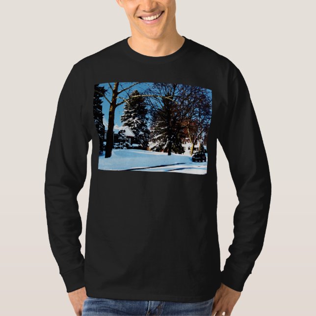 Efter snowstormen t shirt (Framsida)