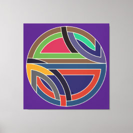 Efter Stella-5-Kanvastrycket Canvastryck