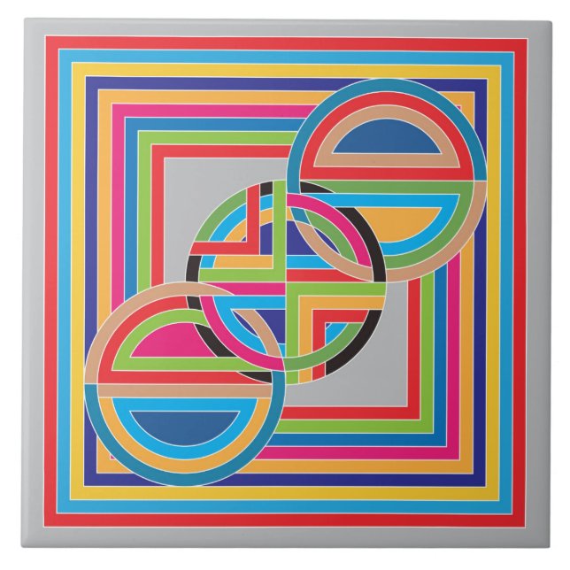 Efter Stella Design-1 keramiskt plattor Kakelplatta (Framsidan)