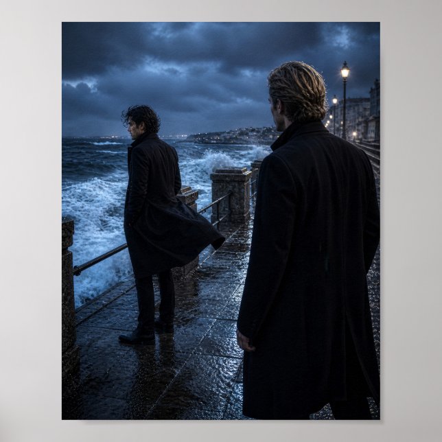 Efter stormen | HBTQ-konstprojekt Poster (Framsidan)