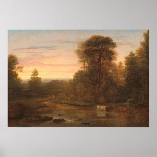 Efter Sunset - Washington Allston Fine Art Poster