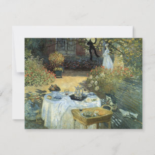 Efter Tea Party Impressionism Art Möhippa Inbjudningar