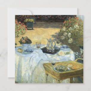 Efter Tea Party Impressionism Art Möhippa Inbjudningar