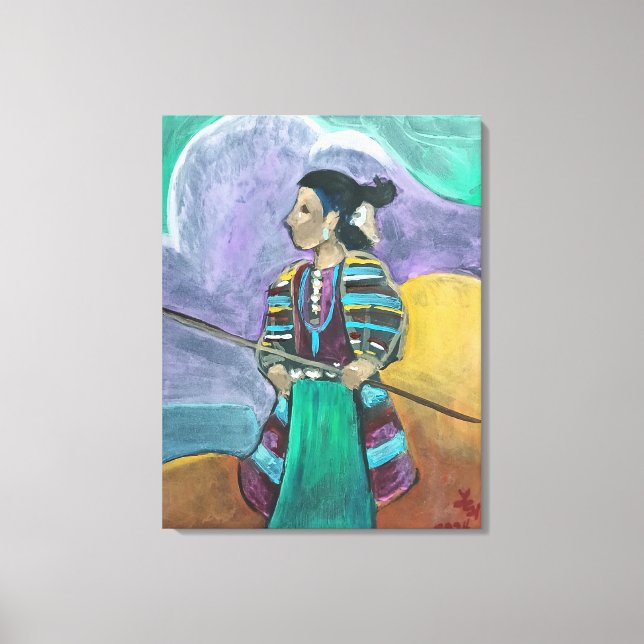 Efter Teckning - Den lilla Sheparna Canvastryck (Framsida)