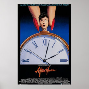 Efter timmar film 2 poster