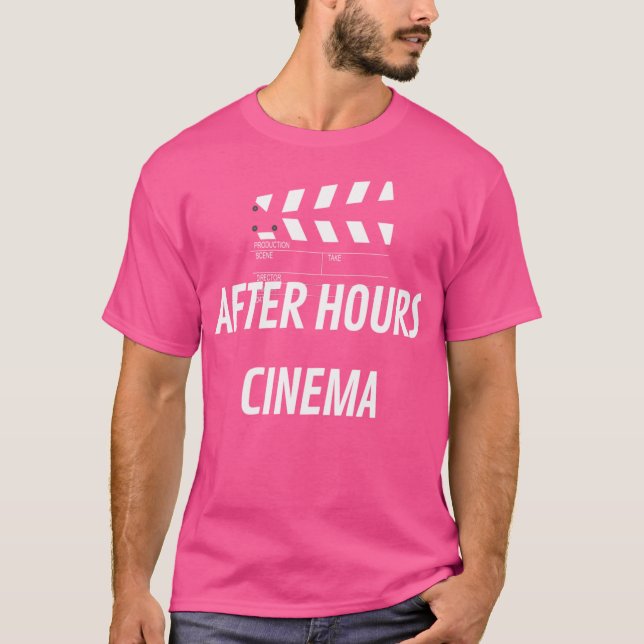 Efter timmar film t shirt (Framsida)