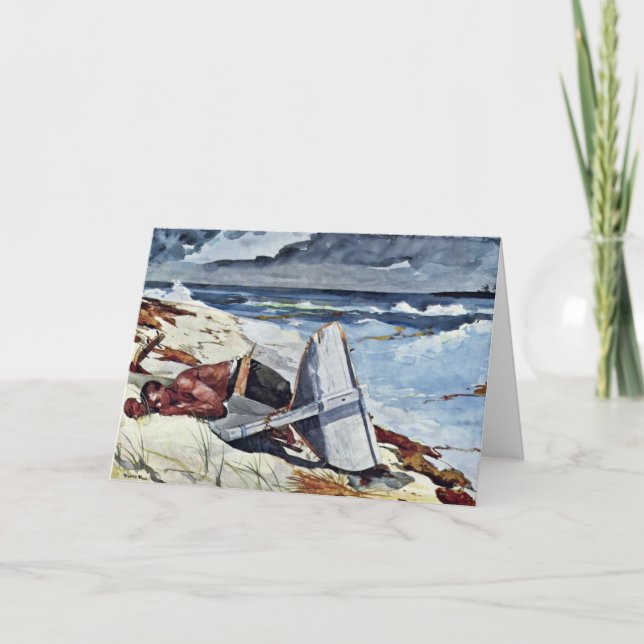 Efter tornadot av Homer Winslow (bäst kvalitets-) Kort (Framsida)