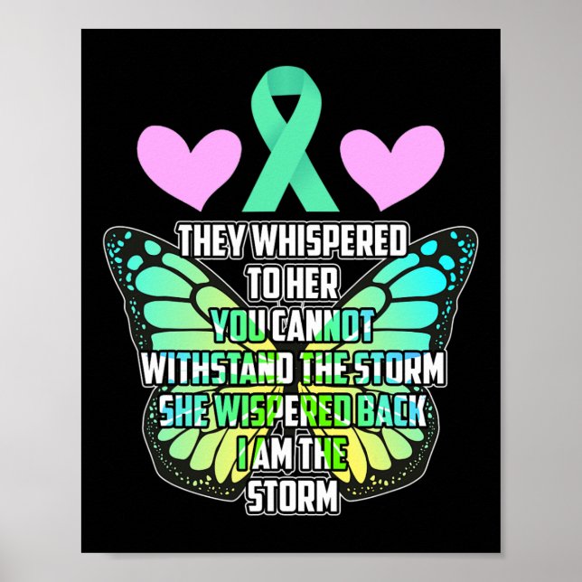 Efter traumatiskt Stressa Disorder Warrior Ptsd Aw Poster (Framsidan)