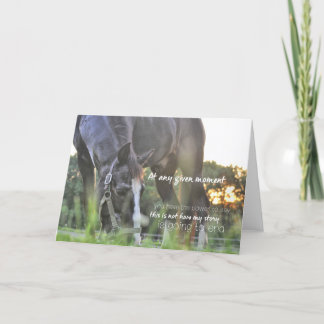 EFTER VISNINGSHOW-KORTET TACK KORT