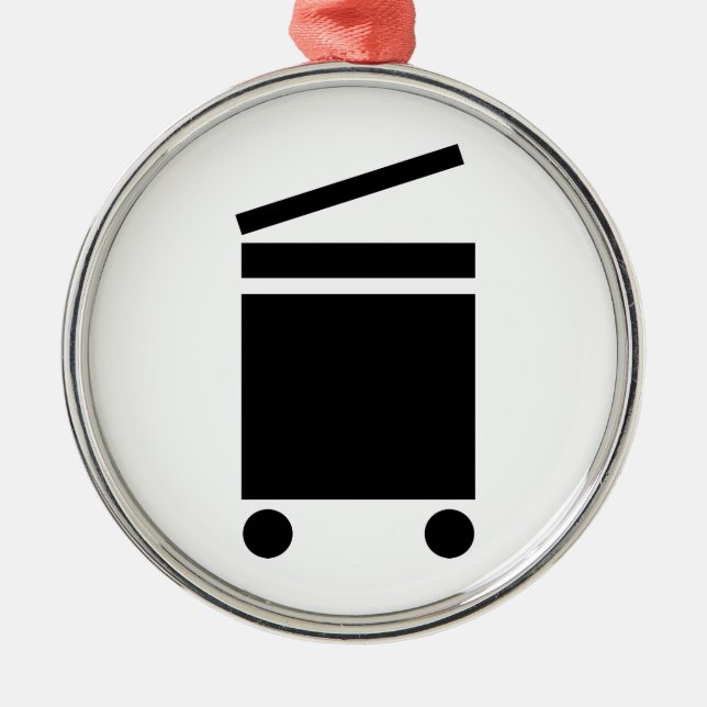 Efterapare Julgransprydnad Metall (Framsidan)