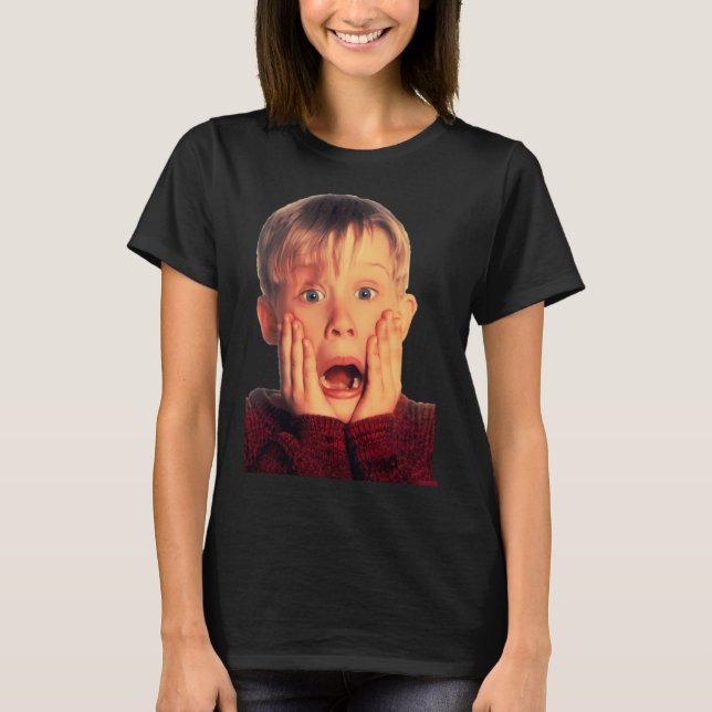 Efterbarbering Kevin Hemma Ensam T Shirt (Framsida)