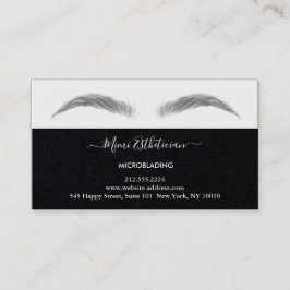 Efterbehandlingsanvisningar Eyebrow Ros Microblade Visitkort