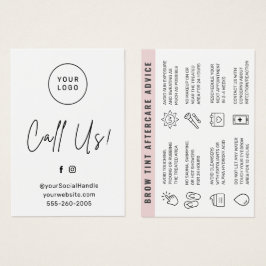 Efterbehandlingskort för anpassningsbar Logotyp Ey Visitkort