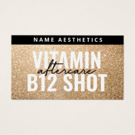 Efterbehandlingskort för fyllning av luxury Guld G Visitkort