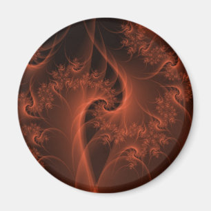 Efterbelys Orange Twist Magnet