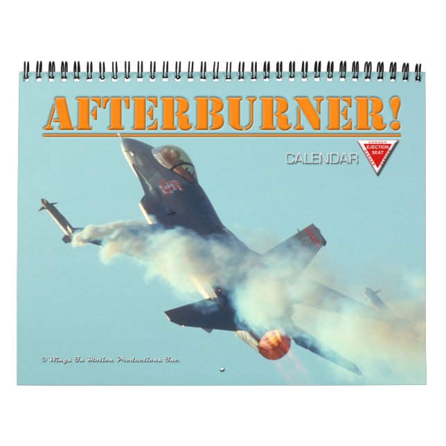 Efterbrännare - Kalender för Fast Jet! (Omslag)