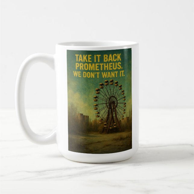Efterdyningarna av reaktor 4 kaffemugg (Vänster)