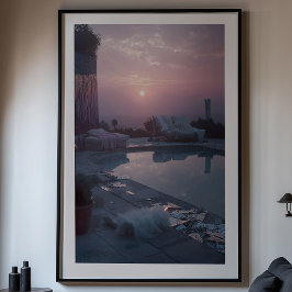 Efterfesten: En hollyansk solnedgång Poster