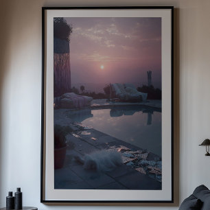 Efterfesten: En hollyansk solnedgång Poster