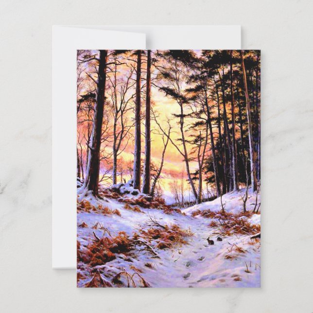 Efterglow, berömdens målning av Joseph Farquharson Kort (Framsida)