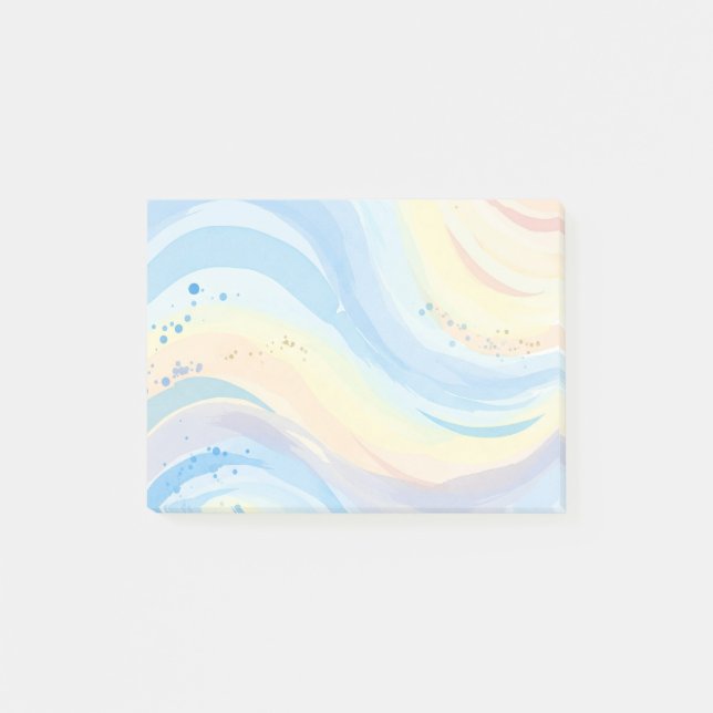 Efterhandsanteckningar för vattenfärg post-it block (Framsida)