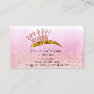 Efterhandsinstruktion Eyebrow Krona Ro Guld Logoty Visitkort
