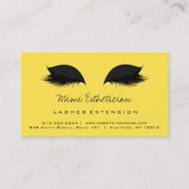 Efterhandsinstruktioner Gulten Lash Extension Blac Visitkort