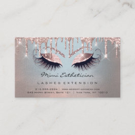Efterhandsinstruktioner Lash Ro Öga Smoky Blue Visitkort