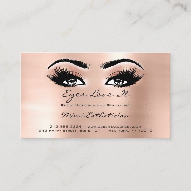 Efterhandsinstruktioner Utökning av utslag Ro Peac Visitkort (Framsida)