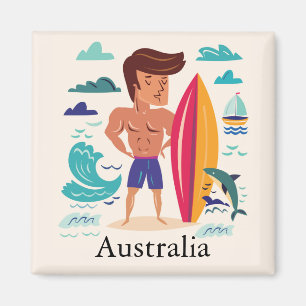 Efterlevande Australiens anpassade namn Magnet