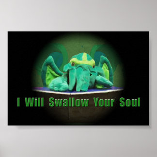 efterlyser Cthulhu Poster