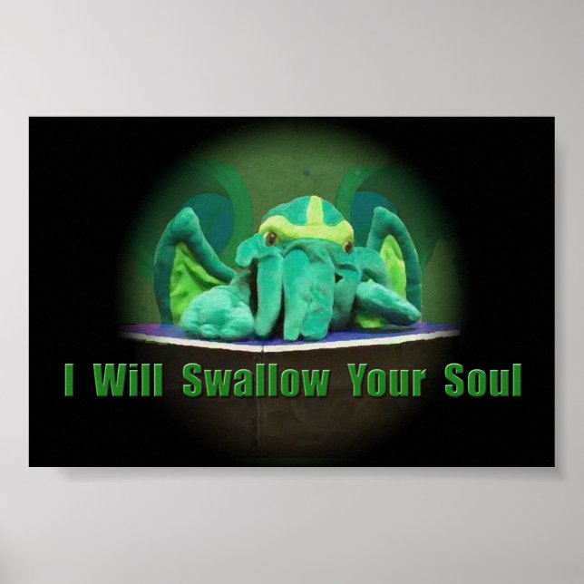 efterlyser Cthulhu Poster (Framsidan)