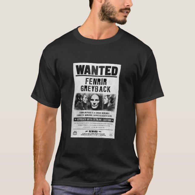Efterlysning: Fenrir Grårygg Tee Shirt (Framsida)