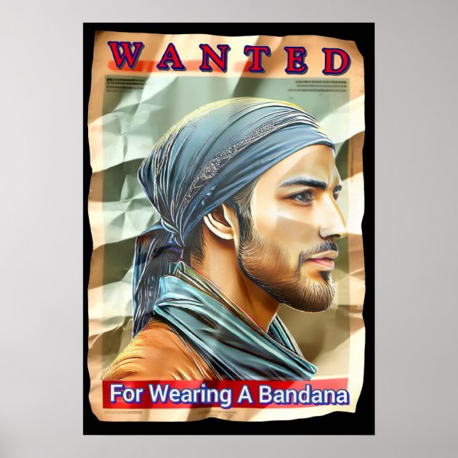 EFTERLYST PÅ MINNESLAPPSKORT POSTER (Framsidan)