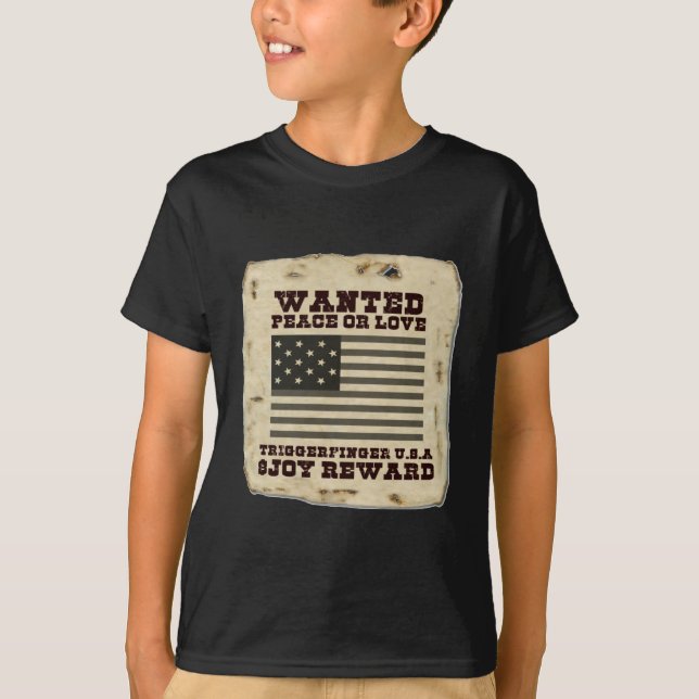 Efterlyste Fred T-shirt (Framsida)