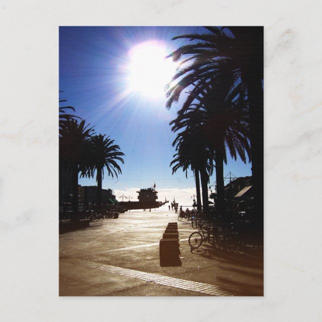 Eftermiddag i Hermosa Beach Vykort (Framsida)