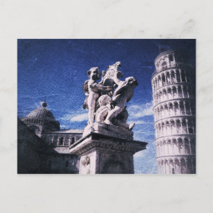 Eftermiddag i Pisa Vykort
