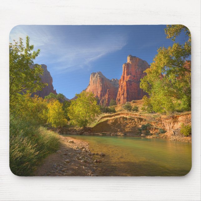 Eftermiddag i Zions nationalpark Musmatta (Framsidan)