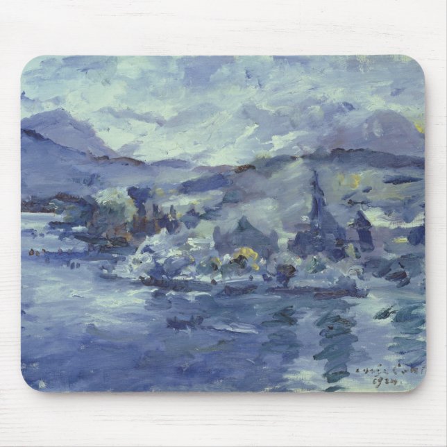 Eftermiddag på sjön Lucerne, 1924 Musmatta (Framsidan)