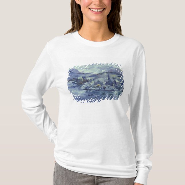Eftermiddag på sjön Lucerne, 1924 Tee Shirt (Framsida)